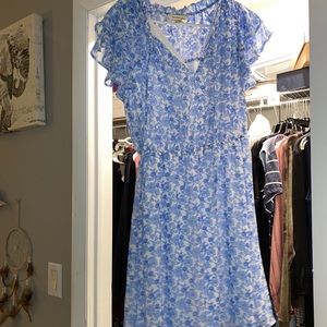 Blue Floral Dress